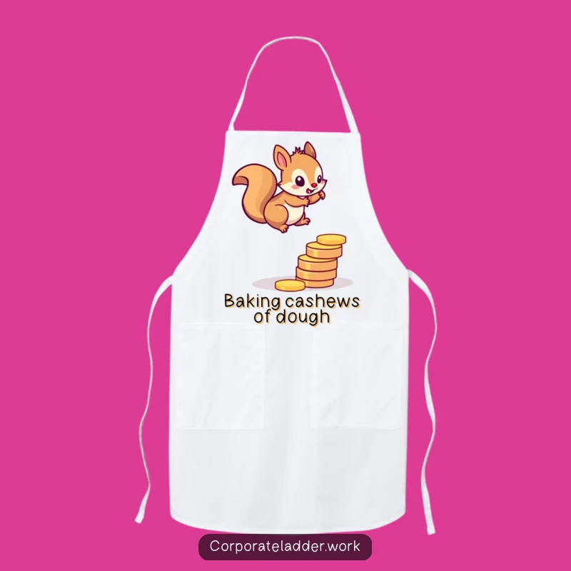 Funny Squirrel Chef Apron: Determined Climber, Perfect Funny Gift Cooks